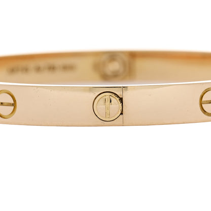 Cartier 18K Yellow Gold LOVE Bracelet 19 4 of 6