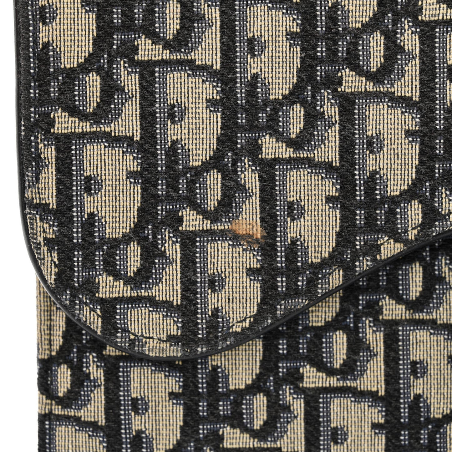 Oblique Saddle Chain Pouch Blue