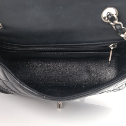 Chanel Patent Calfskin Quilted Mini Rectangular Flap Black 5 of 12