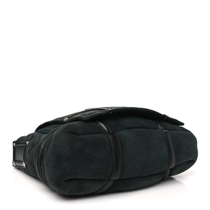 Chanel Suede Sparkling Winter Messenger Black 4 of 9