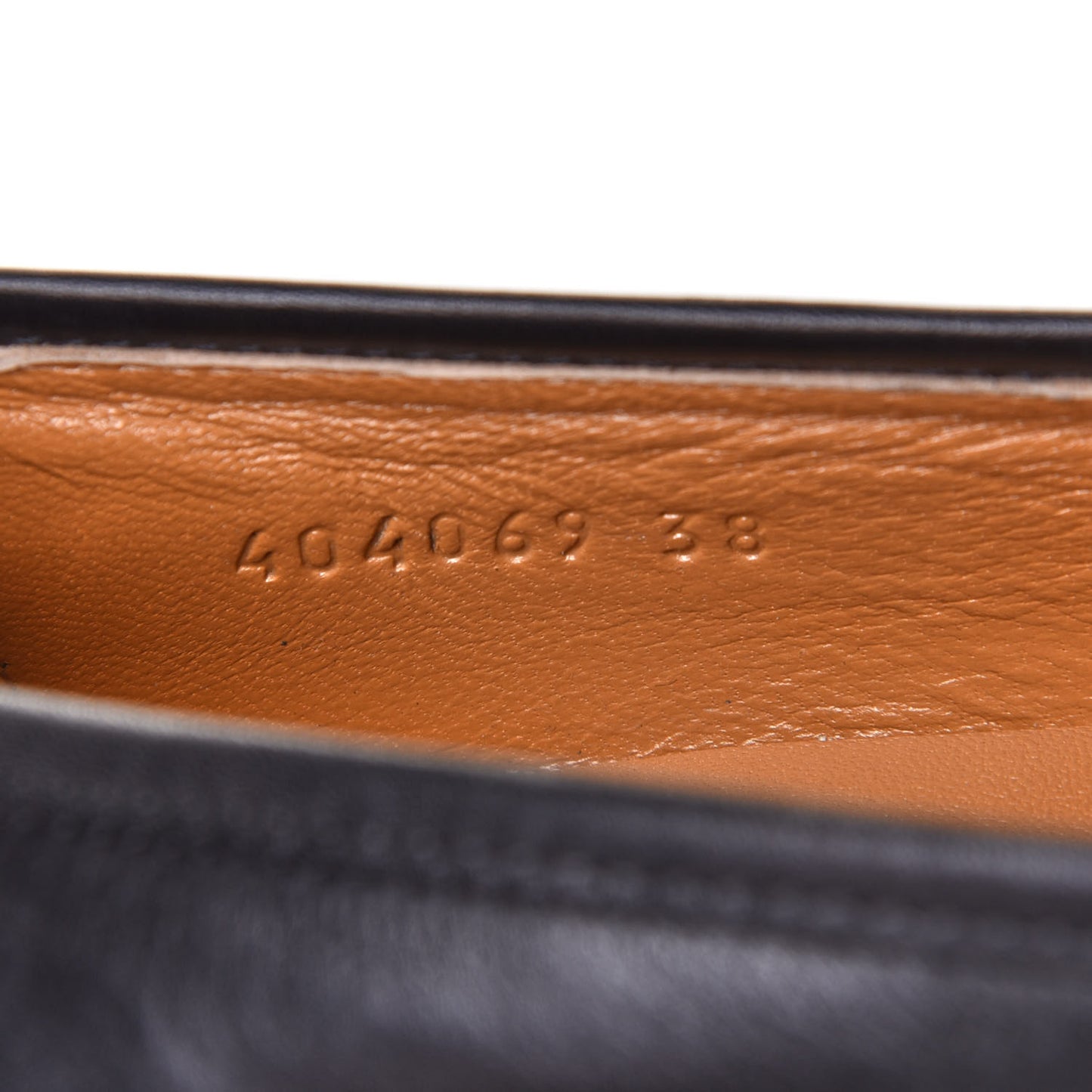 Calfskin Womens Jordaan Loafers 38 Black