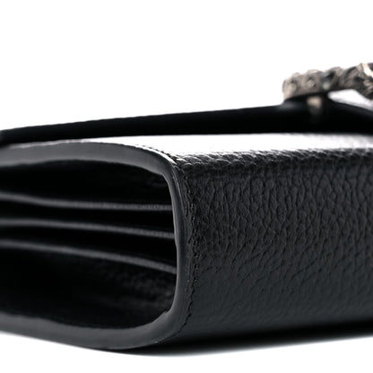 Gucci Calfskin Mini Dionysus Chain Wallet Black 8 of 10
