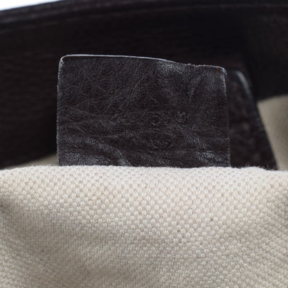 Gucci Pebbled Calfskin Medium Heritage Shoulder Bag 9 of 9