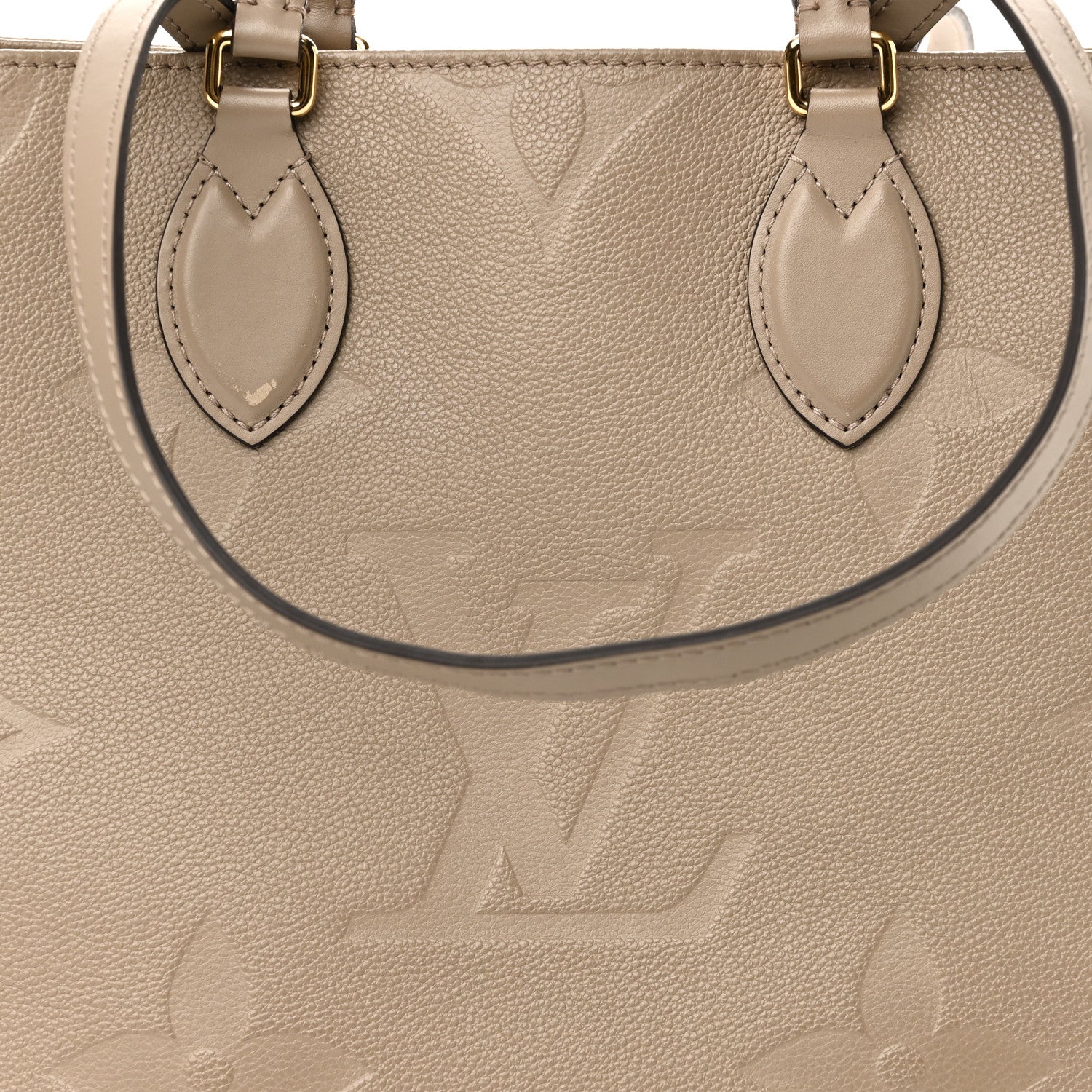 Louis Vuitton Empreinte Monogram Giant Onthego MM Tourterelle 10 of 16