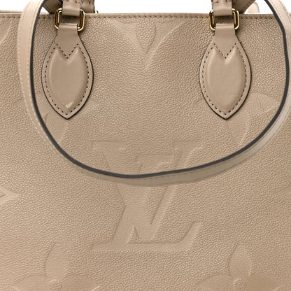 Louis Vuitton Empreinte Monogram Giant Onthego MM Tourterelle 10 of 16