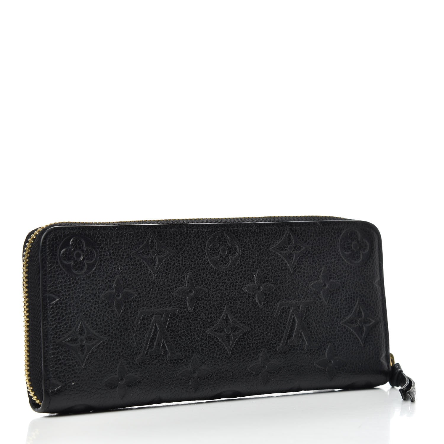 Louis Vuitton Empreinte Clemence Wallet Black 3 of 6