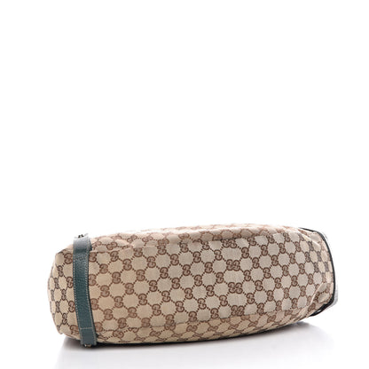 Gucci Monogram Medium Abbey Shoulder Bag Green 4 of 7