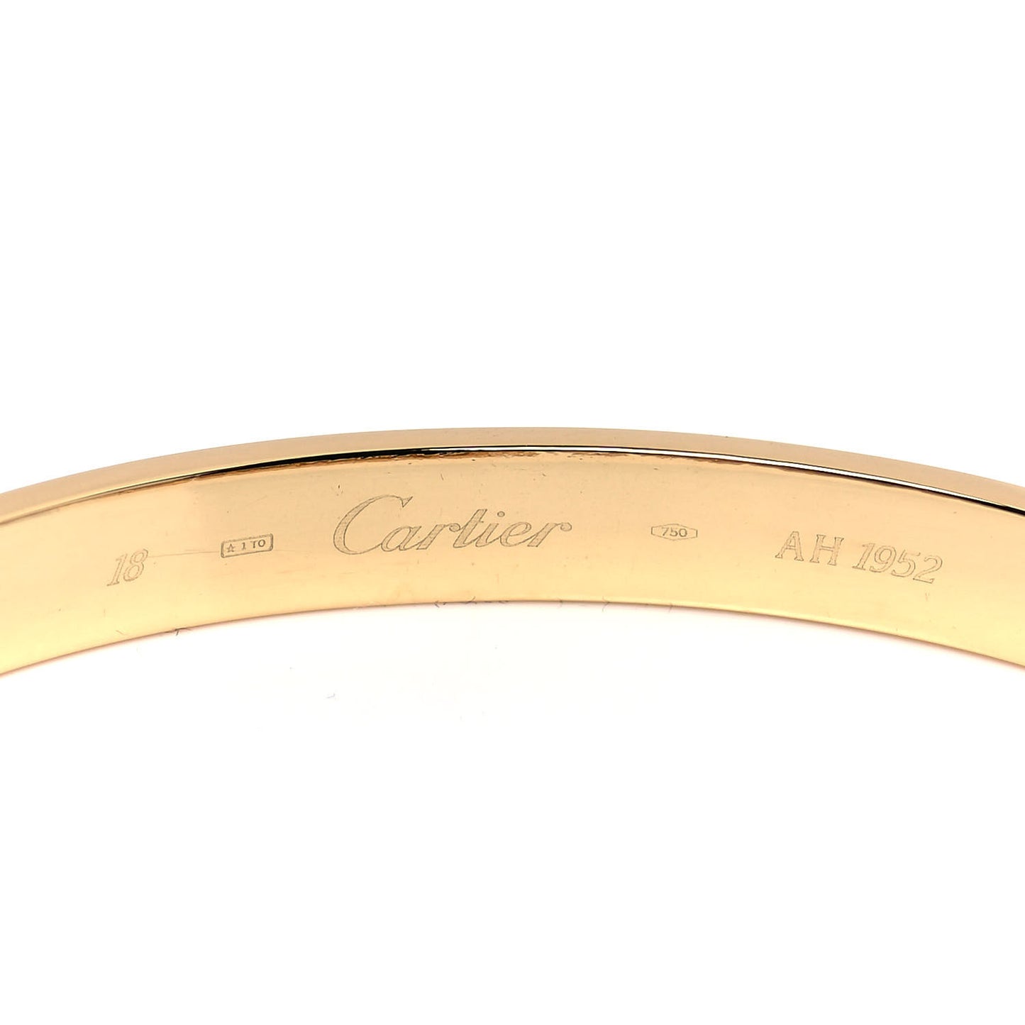 18K Yellow Gold LOVE Bracelet 18
