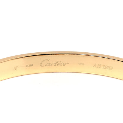 Cartier 18K Yellow Gold LOVE Bracelet 18 4 of 5