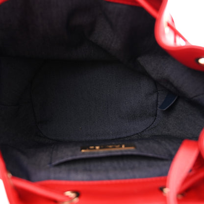 Chanel Lambskin CC Mania Backpack Red 5 of 13