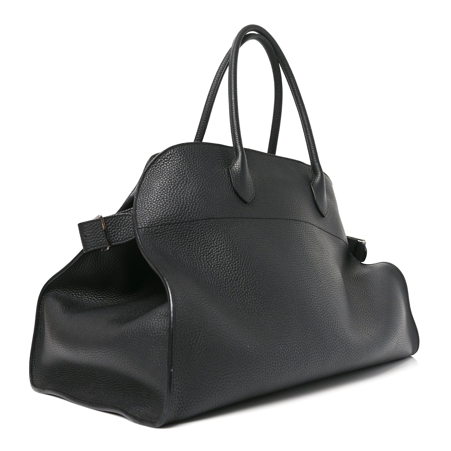 Grained Calfskin Soft Margaux 17 Black