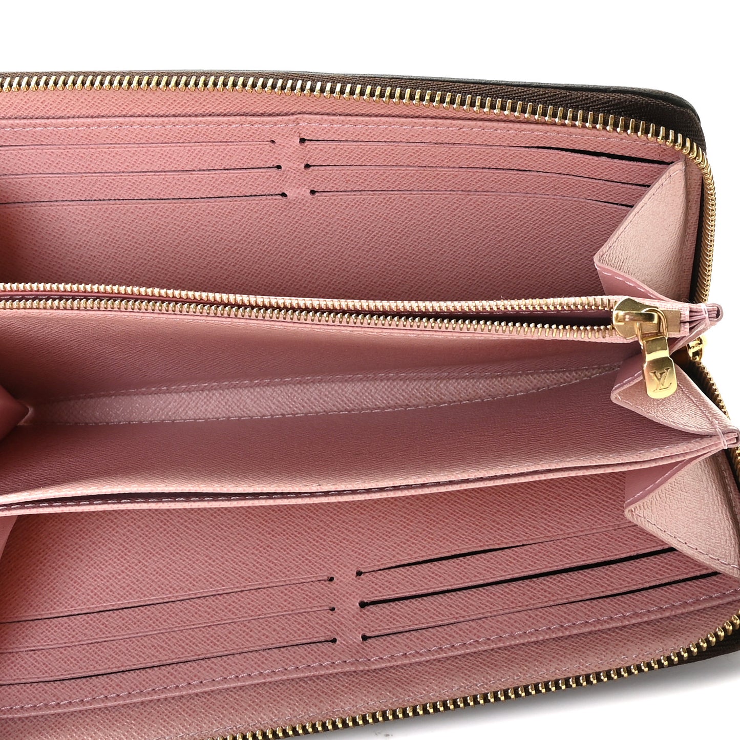 Monogram Zippy Wallet Rose Ballerine