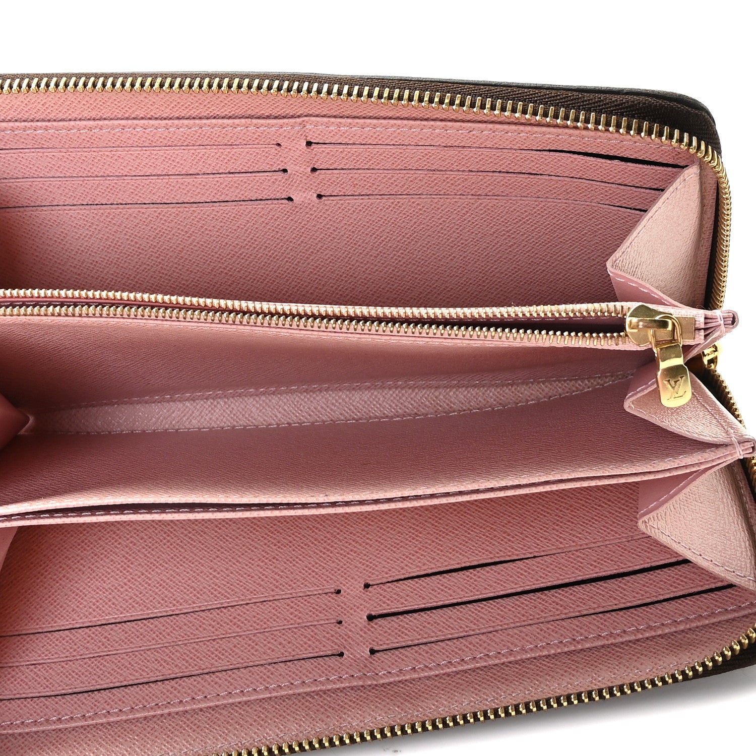 Louis Vuitton Monogram Zippy Wallet Rose Ballerine 5 of 8