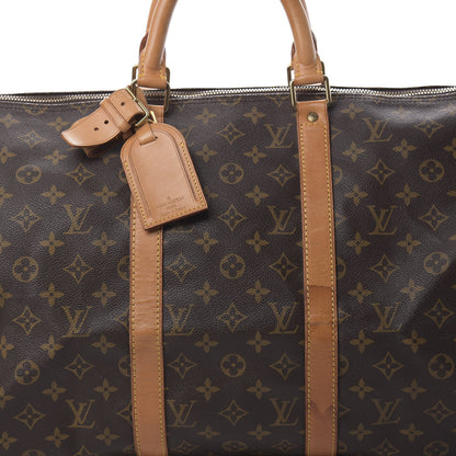 Louis Vuitton Monogram Keepall Bandouliere 50 7 of 20