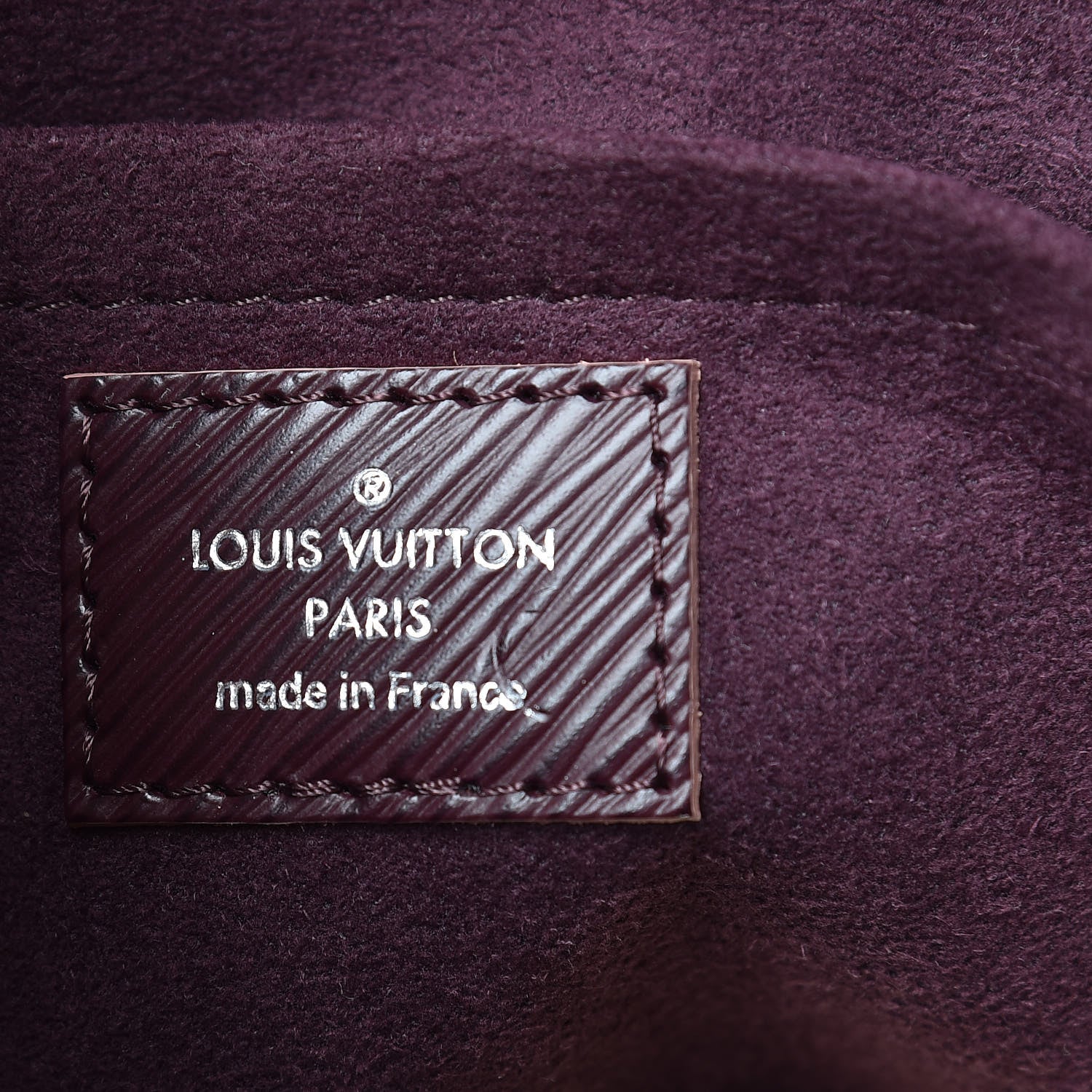 Louis Vuitton Epi Saint Cloud Prune Rose Poudre 8 of 9