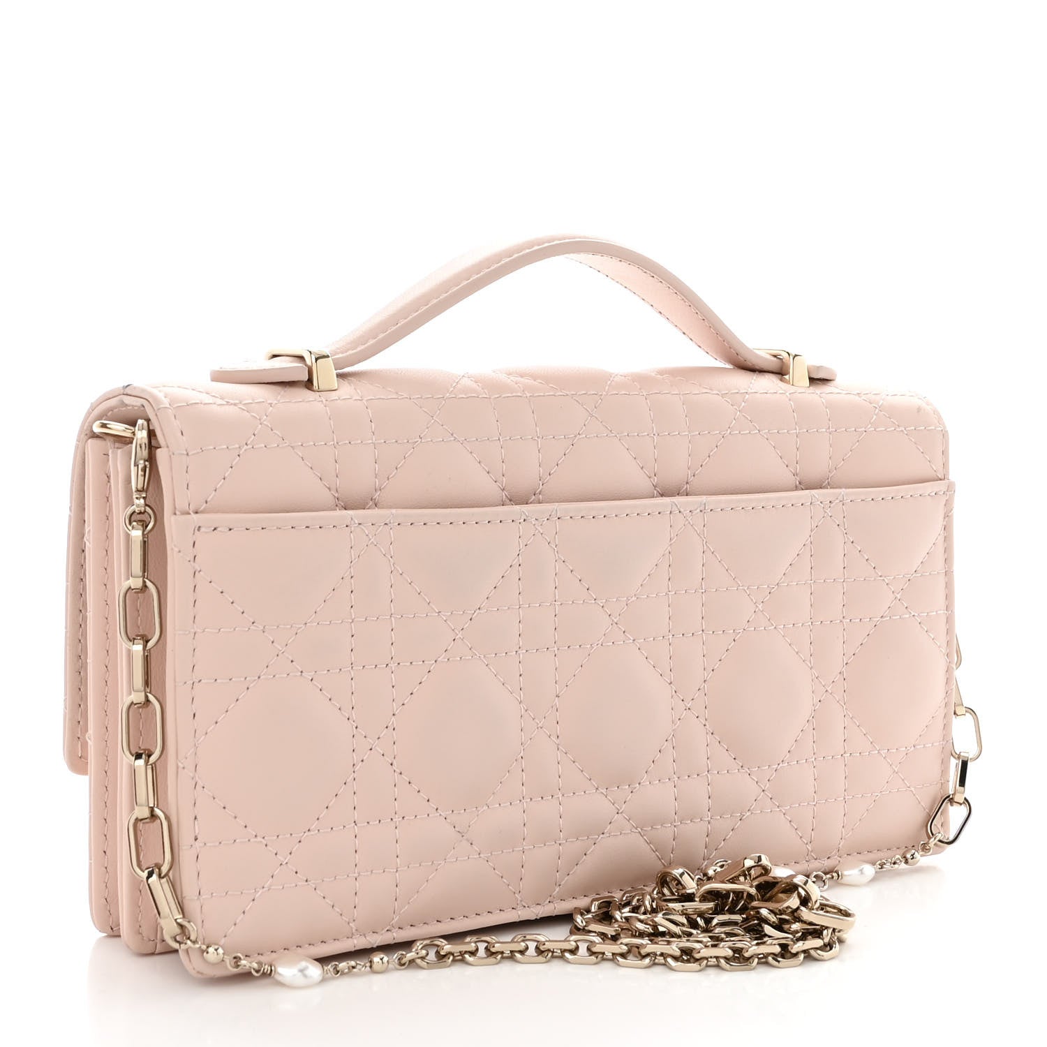Christian Dior Lambskin Cannage Mini My Dior Bag Rose Poudre 3 of 11