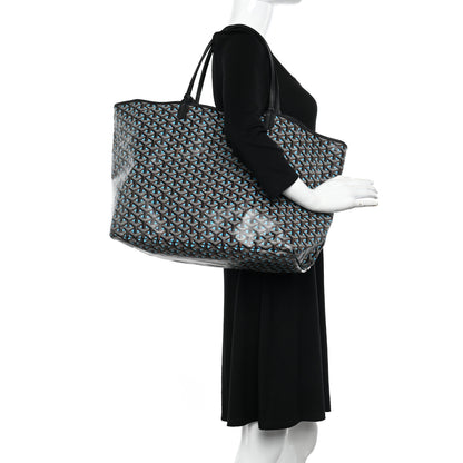 Goyard Goyardine Saint Louis Claire Voie GM Black Opaline 2 of 12