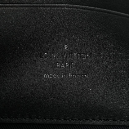 Louis Vuitton Calfskin Aerogram Alpha Wearable Wallet Black 7 of 11