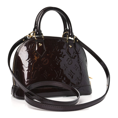 Louis Vuitton Vernis Alma BB Amarante 3 of 9