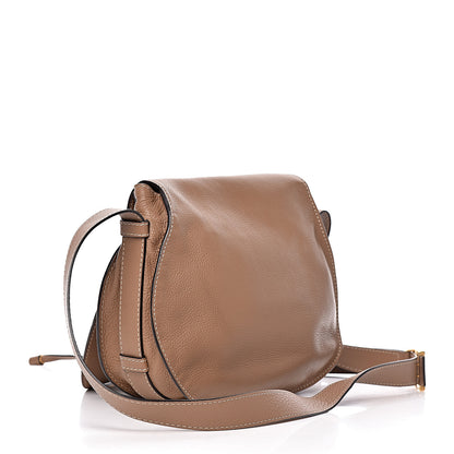 Chloe Calfskin Medium Marcie Round Crossbody Bag Nut 3 of 11