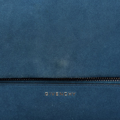 Givenchy Suede Small Pandora Pure Flap Bag Electric Blue 14 of 17