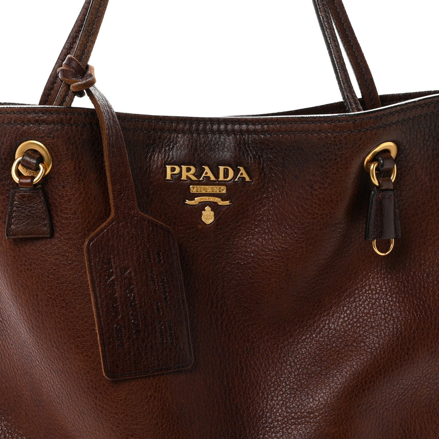 Cervo Antik Shopping Tote Bruciato