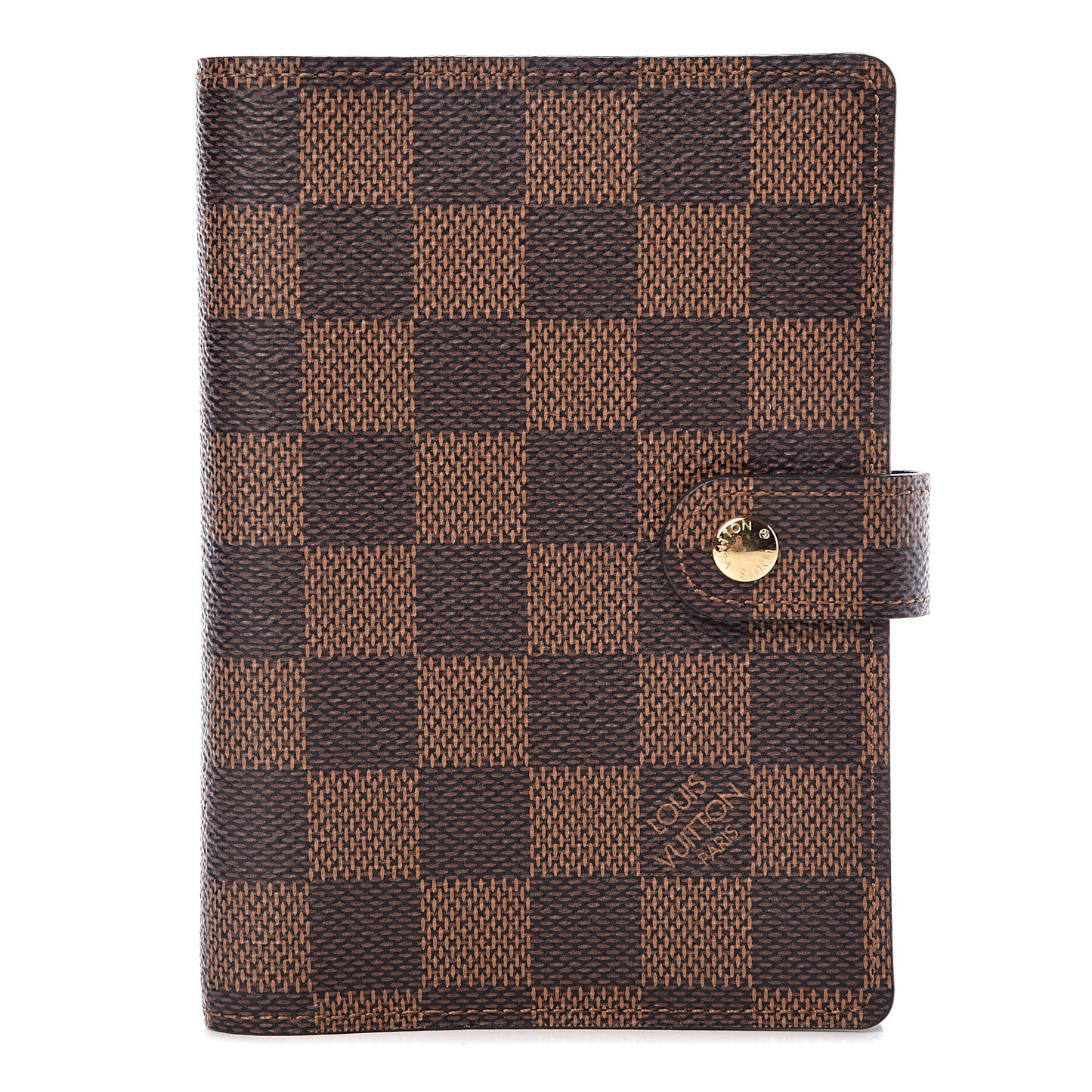Damier Ebene Small Ring Agenda Cover