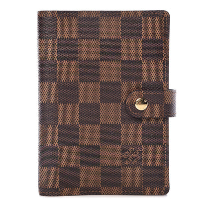 Louis Vuitton Damier Ebene Small Ring Agenda Cover 1 of 6