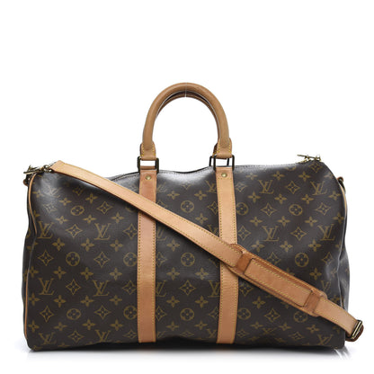 Louis Vuitton Monogram Keepall Bandouliere 45 1 of 10