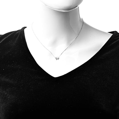 Cartier 18K White Gold Diamond Caresse D'Orchidees Par Necklace 2 of 6