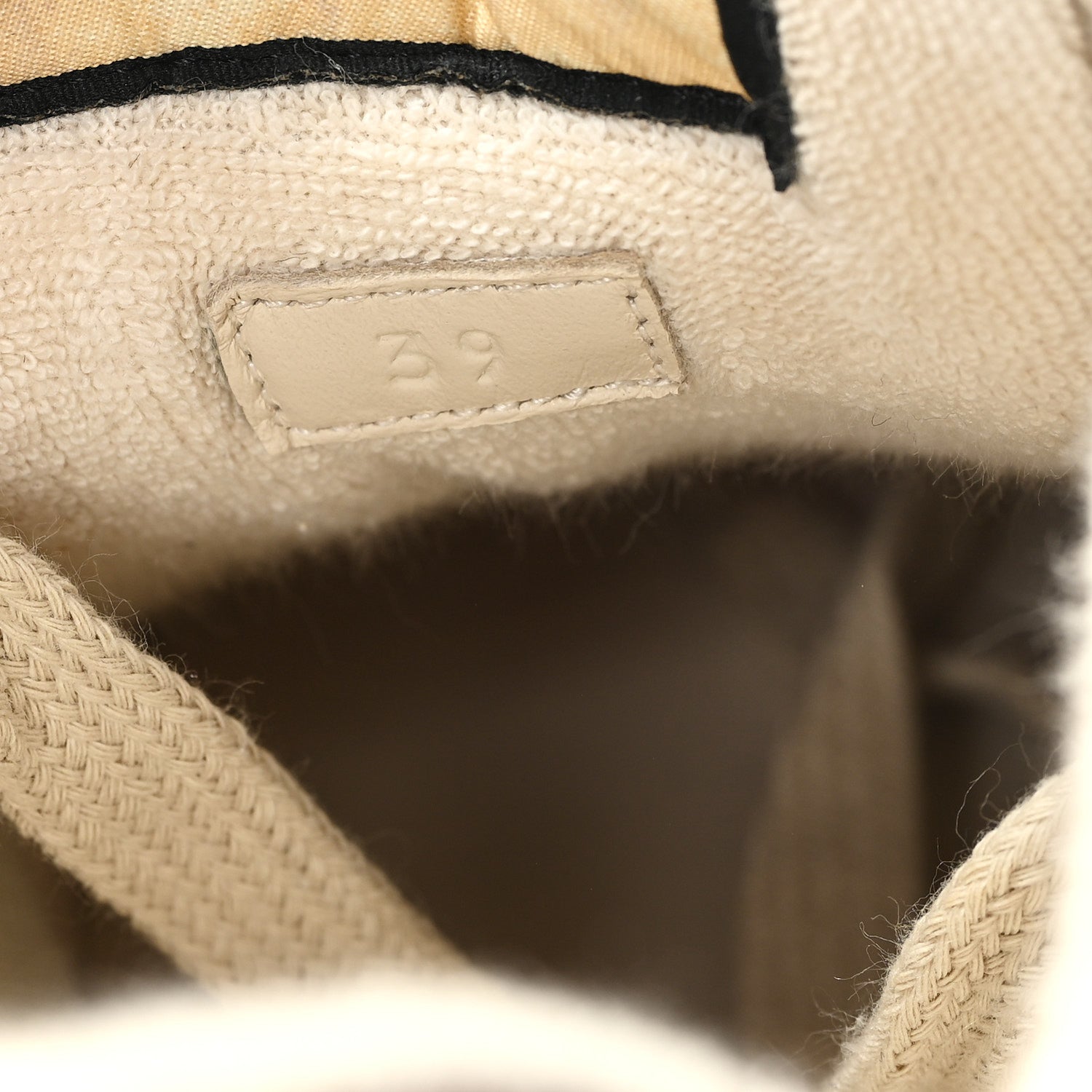 Gucci GG Supreme Monogram Harness Calfskin Web Womens Screener Sneakers 39 Beige Ebony Rosso Harness Brown 9 of 9