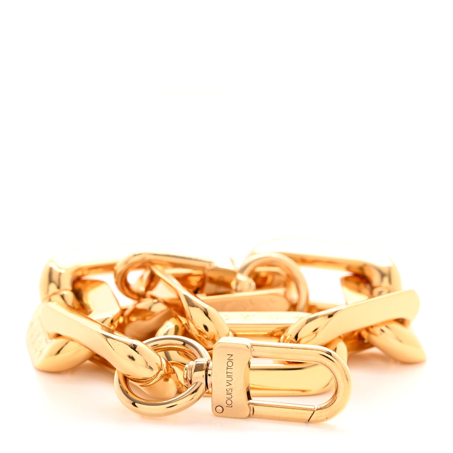 Louis Vuitton Metal Coussin Chain Strap Gold 1 of 3