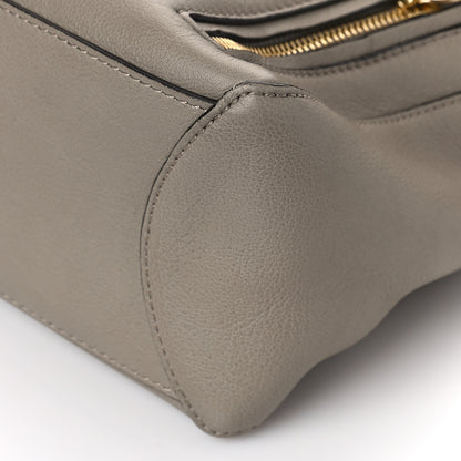 Chloe Calfskin Small Faye Day Shoulder Bag Motty Grey 7 of 7