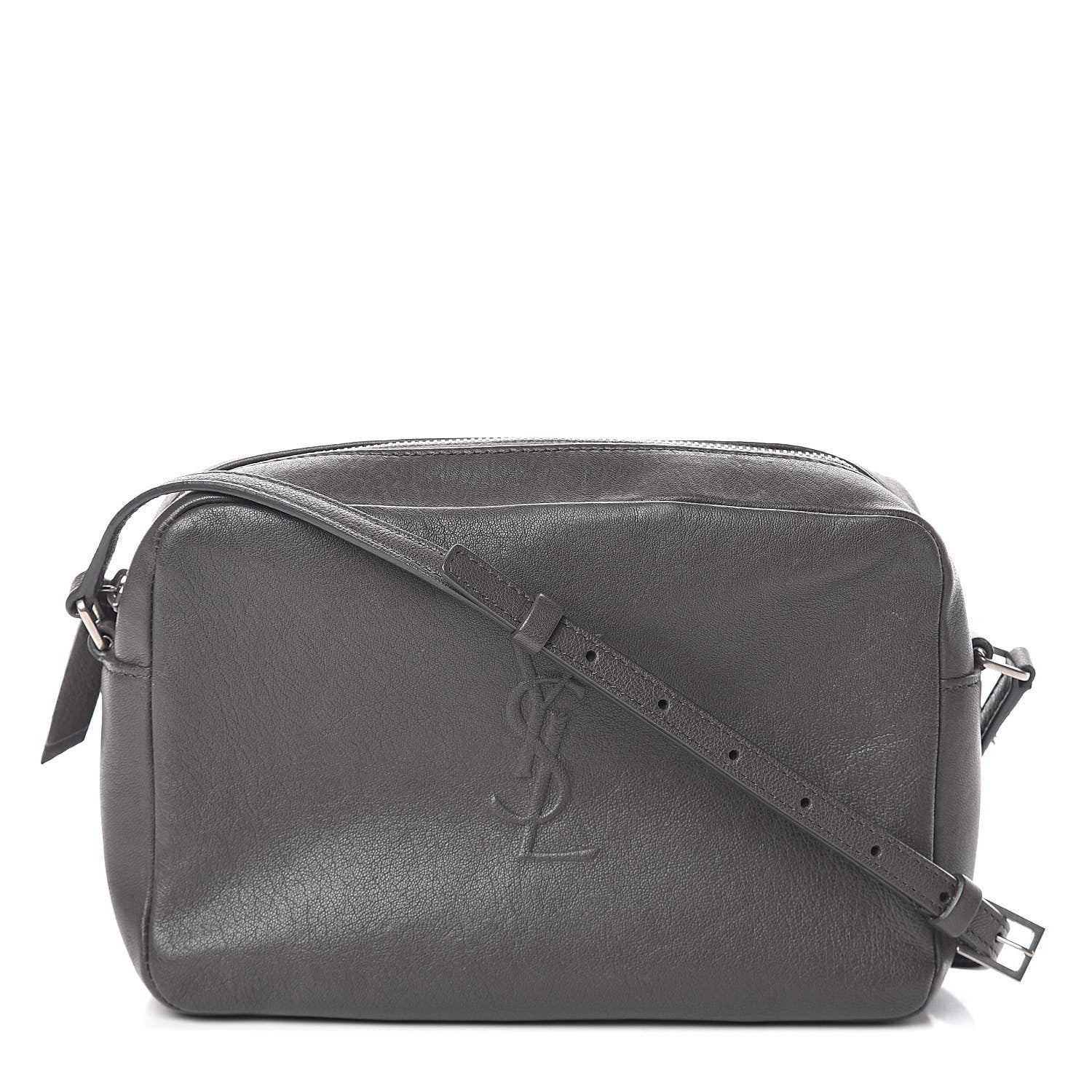 Saint Laurent Calfskin Small Lou Camera Bag Asphalt 1 of 10