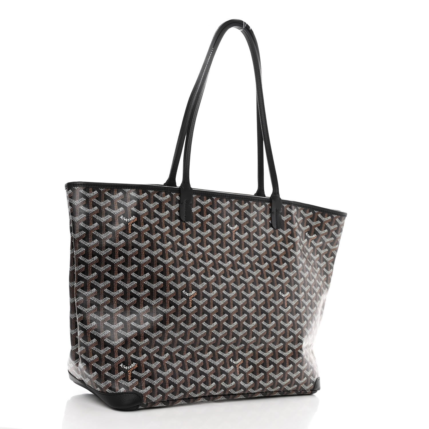 Goyard Goyardine Artois MM Black 3 of 9
