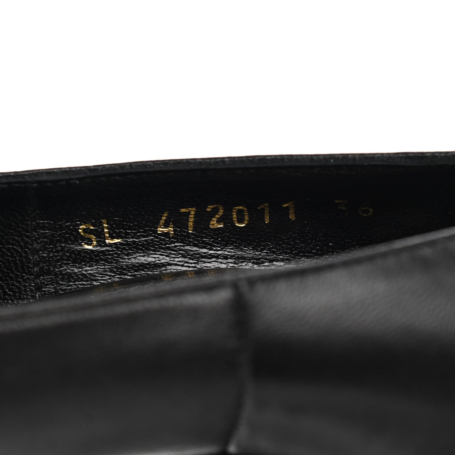 Saint Laurent Calfskin Opyum 110 Pumps 36 Black 8 of 10