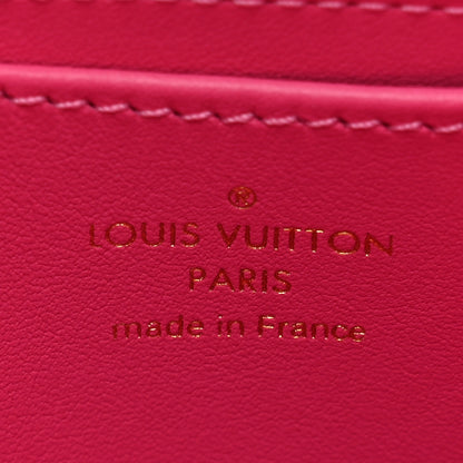 Louis Vuitton Vernis Enamel Heart Zippy Coin Purse Neon Pink 6 of 7