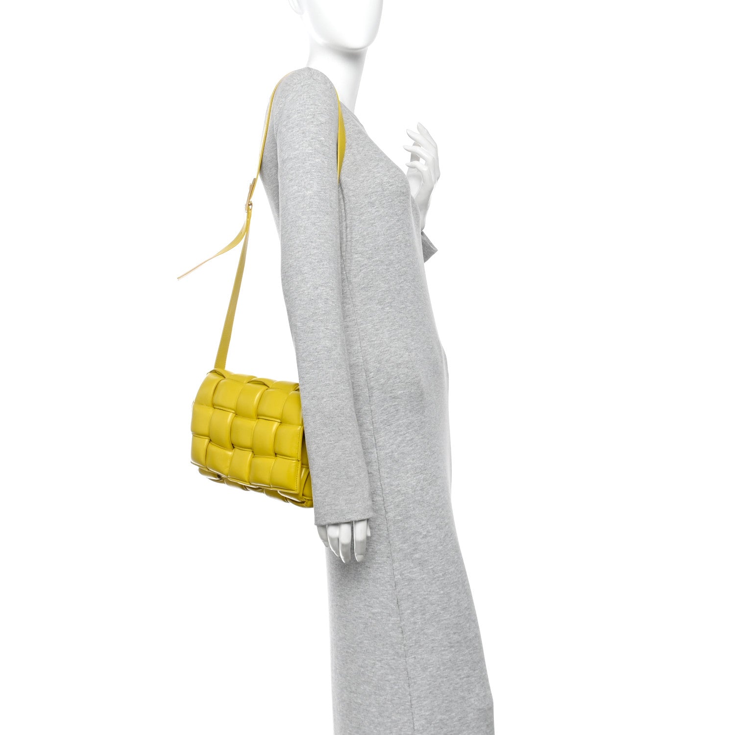 Bottega Veneta Nappa Maxi Intreccio Padded Cassette Crossbody Bag Buttercup 2 of 15