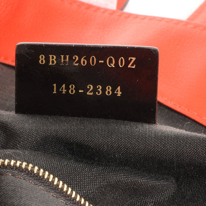 Fendi Pequin Vitello All In Shopper Tote Tobacco Papavero 7 of 10