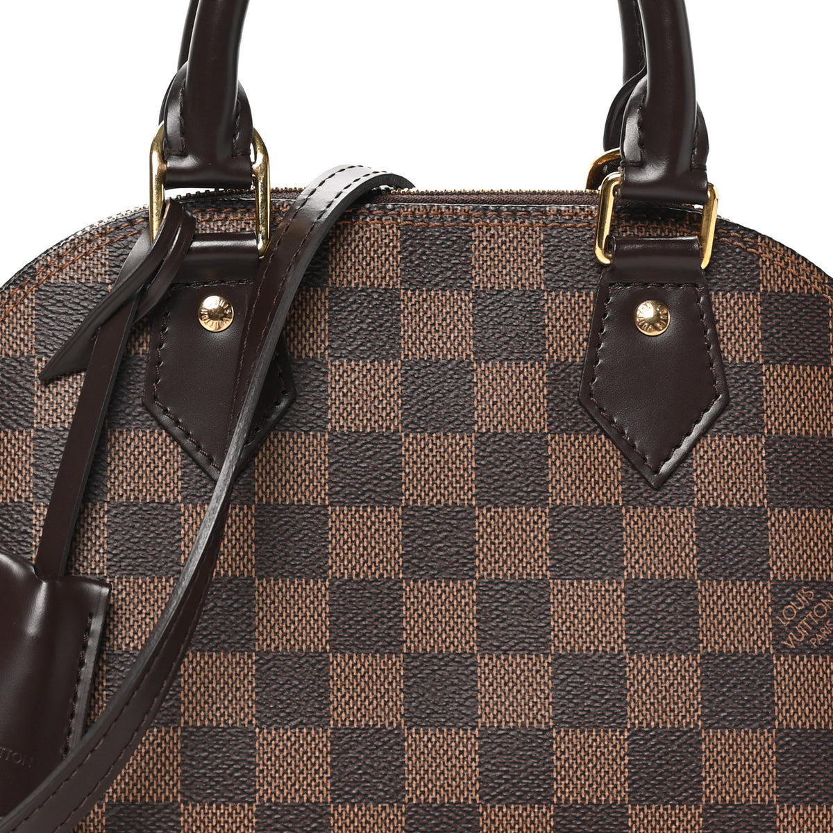 Louis Vuitton Damier Ebene Alma BB 7 of 9