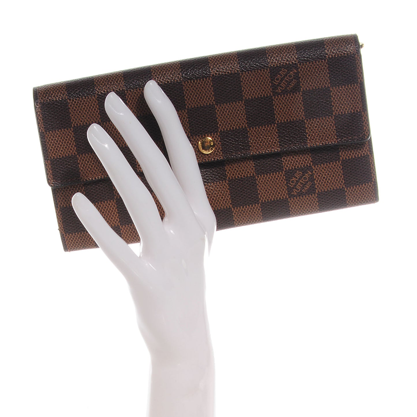 Damier Ebene Sarah Wallet