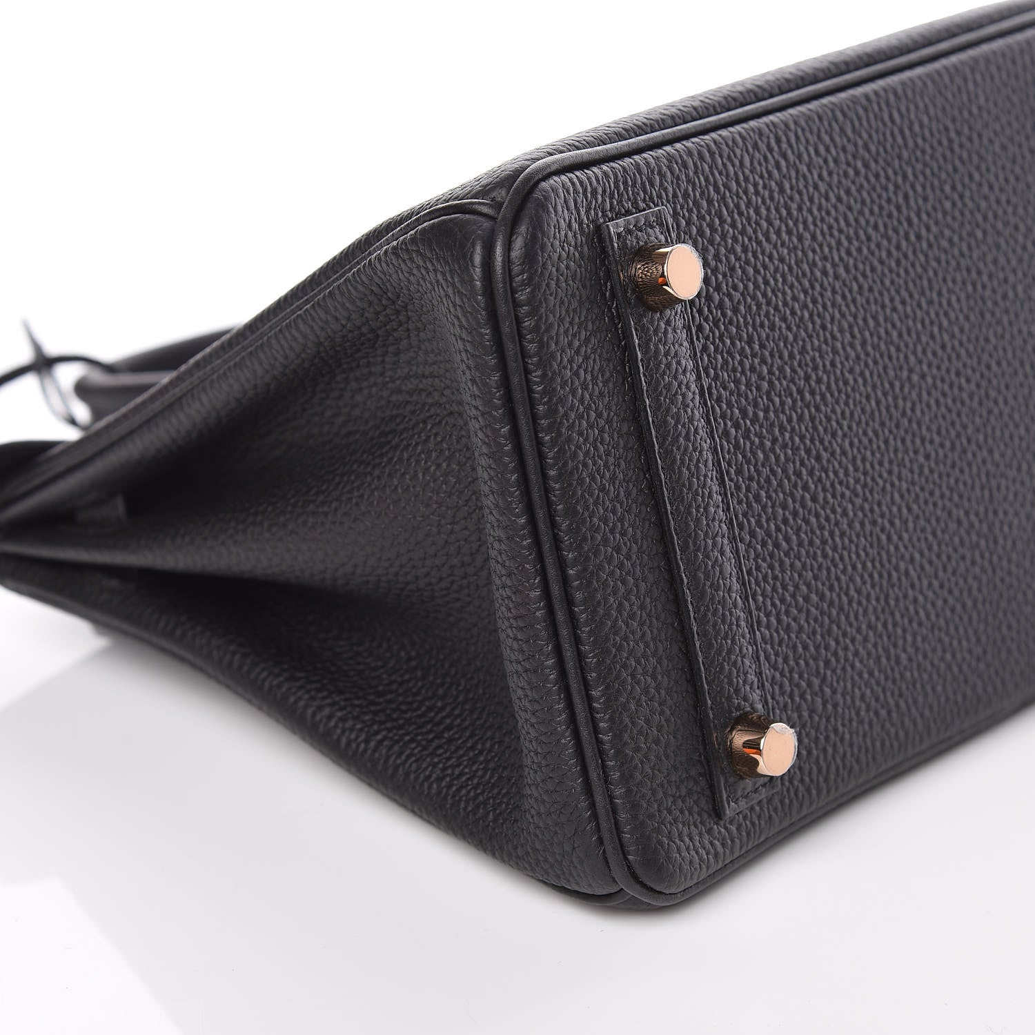 Hermes Togo Birkin 25 Black 7 of 37