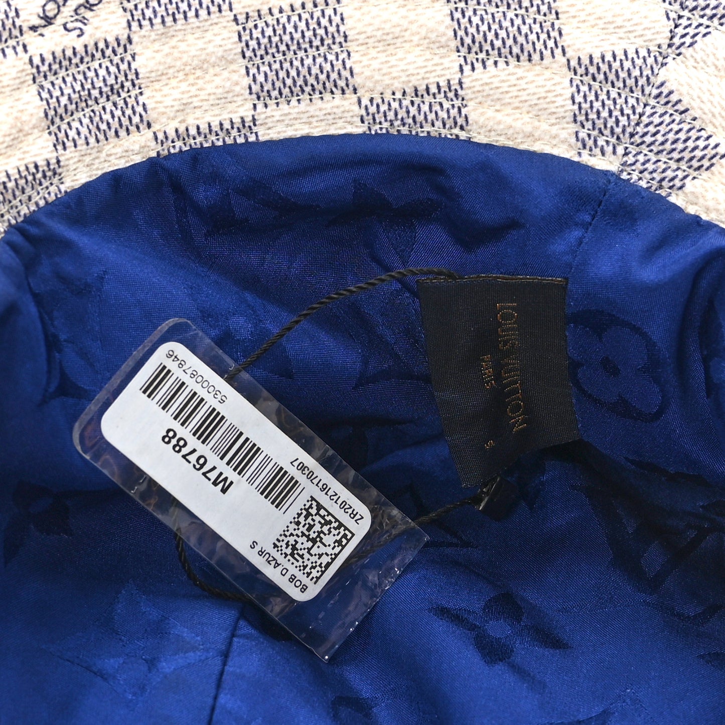 Damier Azur Bob Hat S