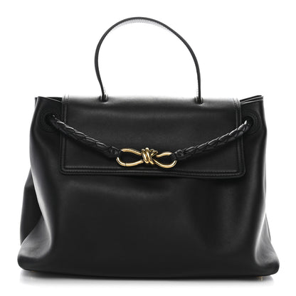 Bottega Veneta Silky Calfskin Medium Ciao Ciao Black 1 of 11