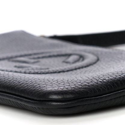 Gucci Pebbled Calfskin Soho Wristlet Black 10 of 10