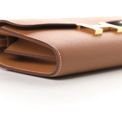 Hermes Epsom Constance Long Wallet To Go Gold 9 of 11