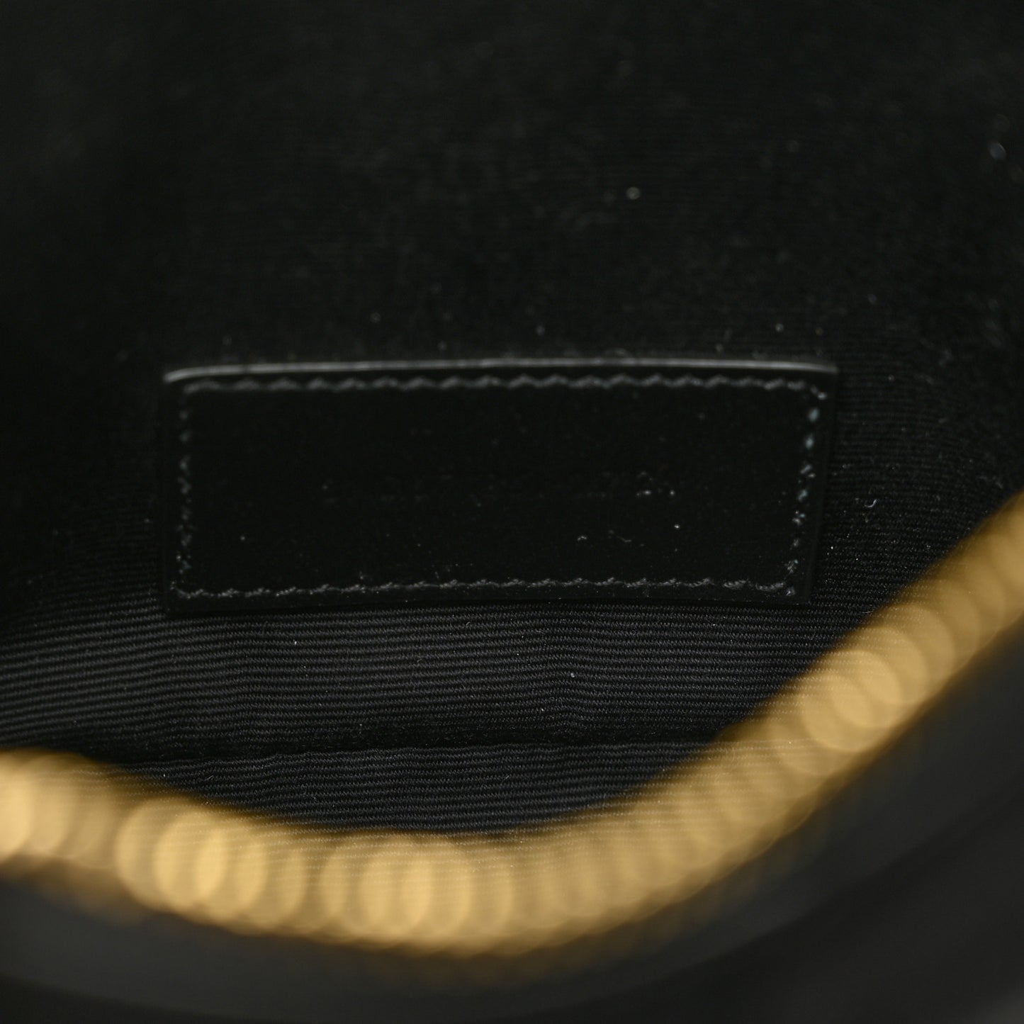 Lambskin Suede Patchwork Monogram Jamie Cube Black