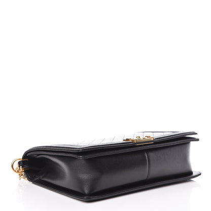 Chanel Lambskin Quilted Large Boy Flap Black 4 of 11