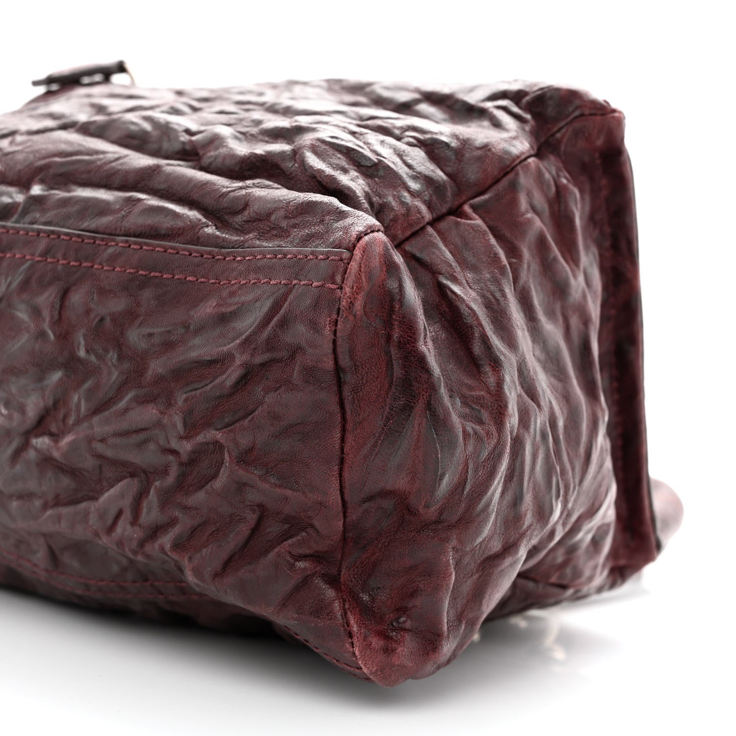 Givenchy Tumbled Sheepskin Small Pandora Oxblood 10 of 10