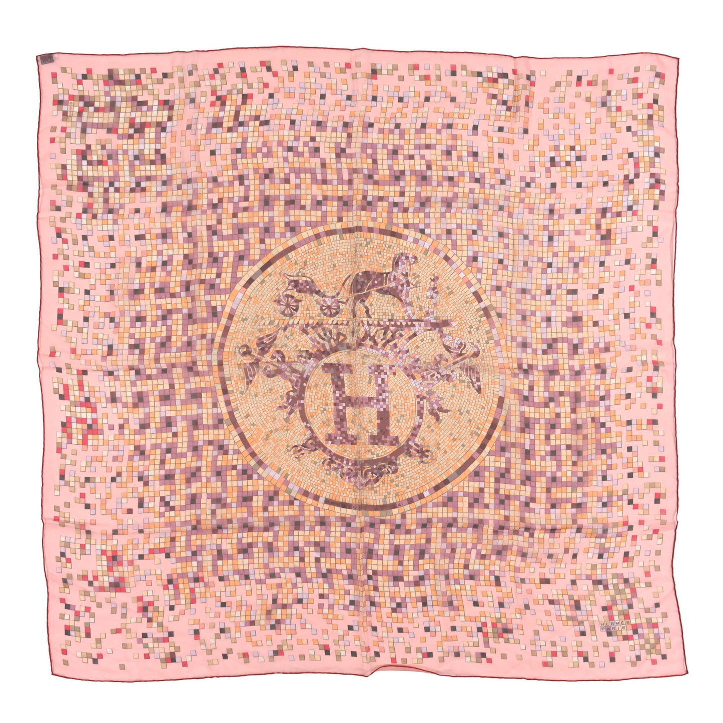 Silk Mosaique Au 24 Scarf 90